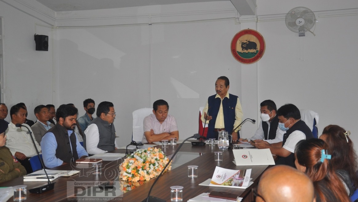 DISTRICT PLANNING DEVELOPMENT BOARD MEETING HELD IN MOKOKCHUNG DIPR